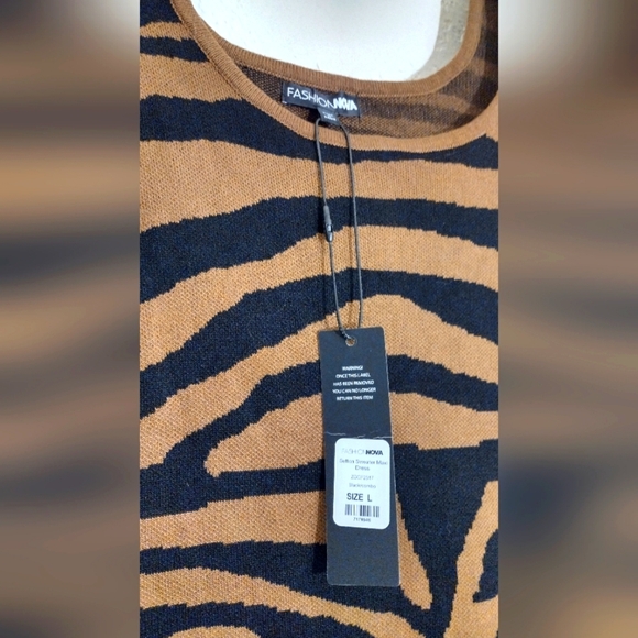 Fashion Nova Sutton Sweater Dress - Picture 8 of 9